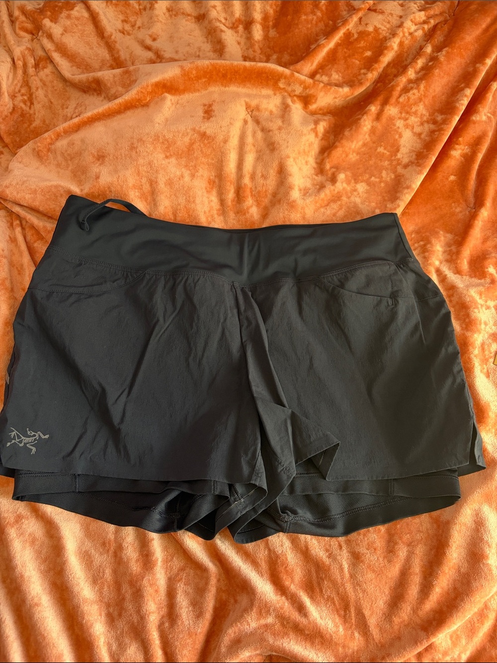Arc'teryx Black Women's Athletic Running Shorts